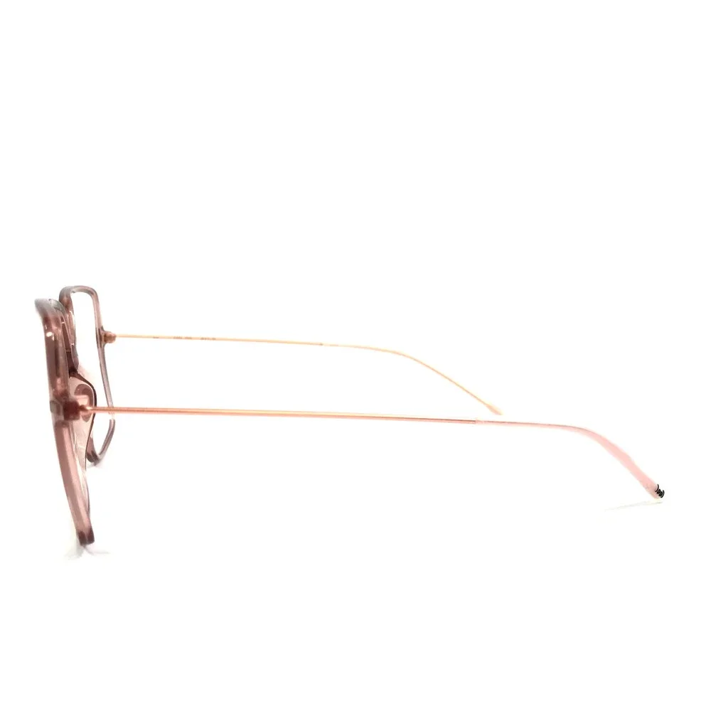 lool Eyewear Eyeglasses Frames ELORA PKPG Pink Gold Clear Full Rim 54-14-145